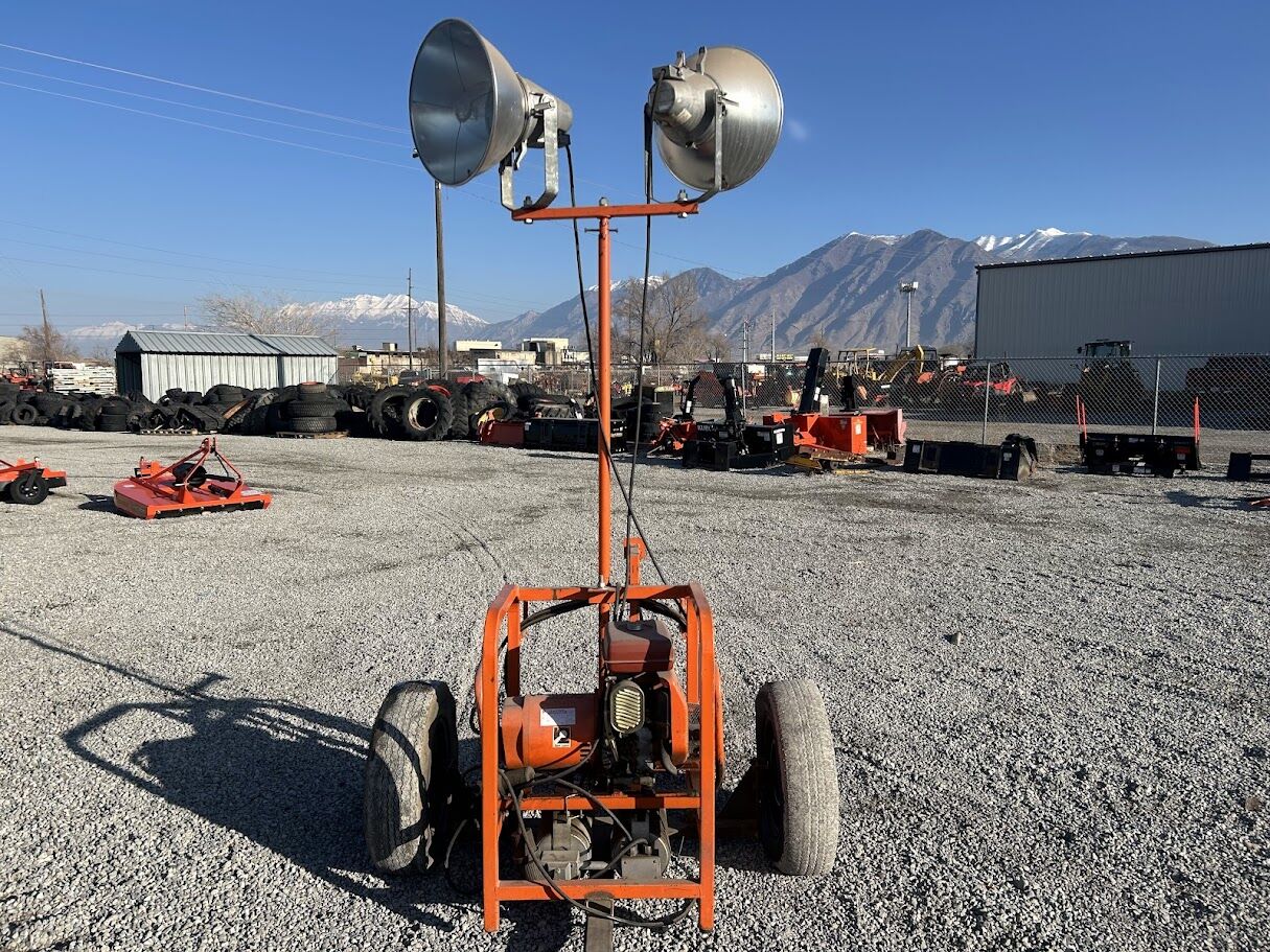 Portable Generator Powered Light Tower