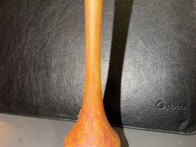 Daum Nancy Glass Vase