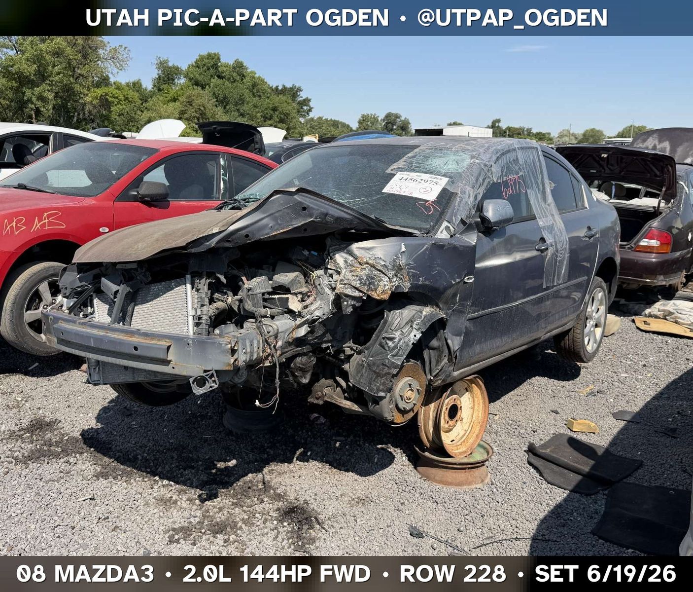 New Arrival - 2008 Mazda Mazda3 Parts - UTPAP Ogden