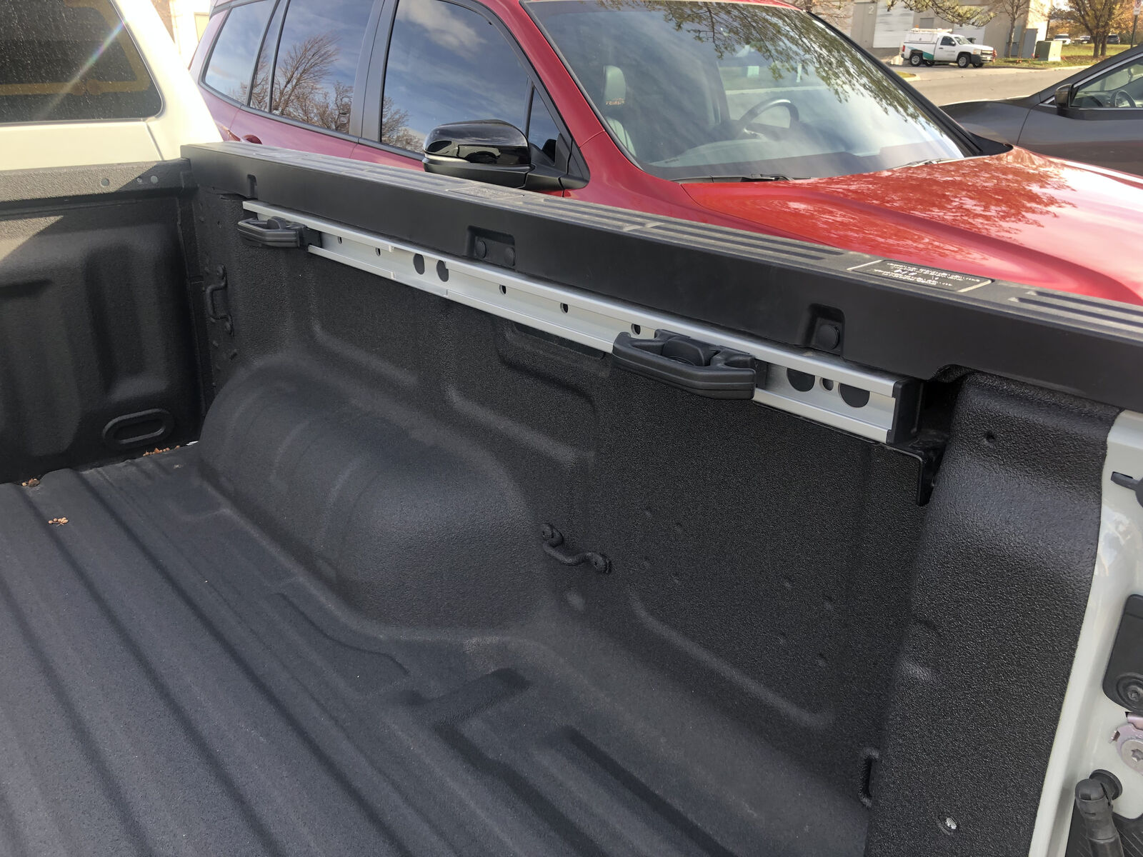 Ford Ranger rail cargo tie downs 2024 and newer