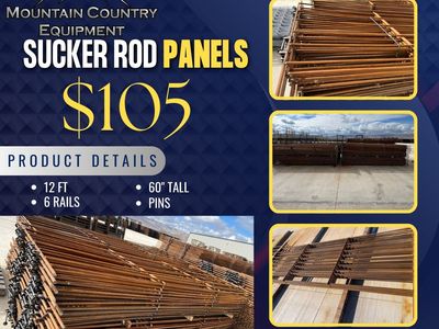 Sucker Rod Panels