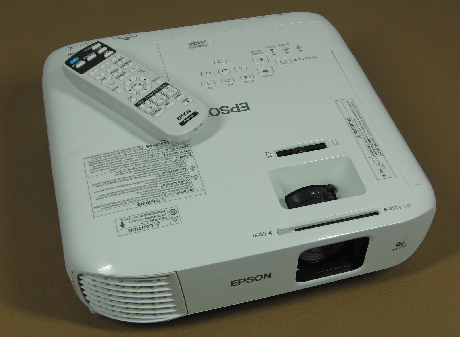 Epson Powerlite 2142w 4200 Lumens Projector