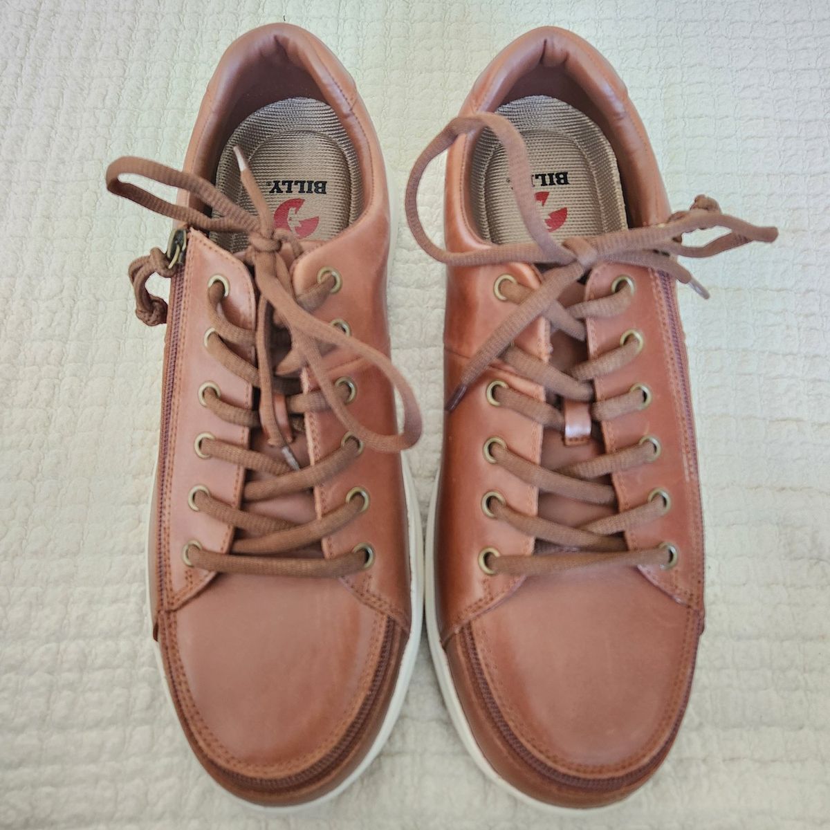 BILLY leather loafers, sz 12, wide width