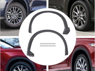 Front Fender Trim For 2017-2021 Mazda CX-5 Front Wheel Arch Fender Flares