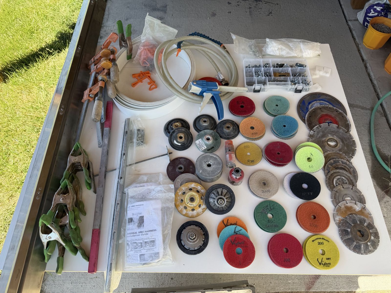 Granite fabrication tools