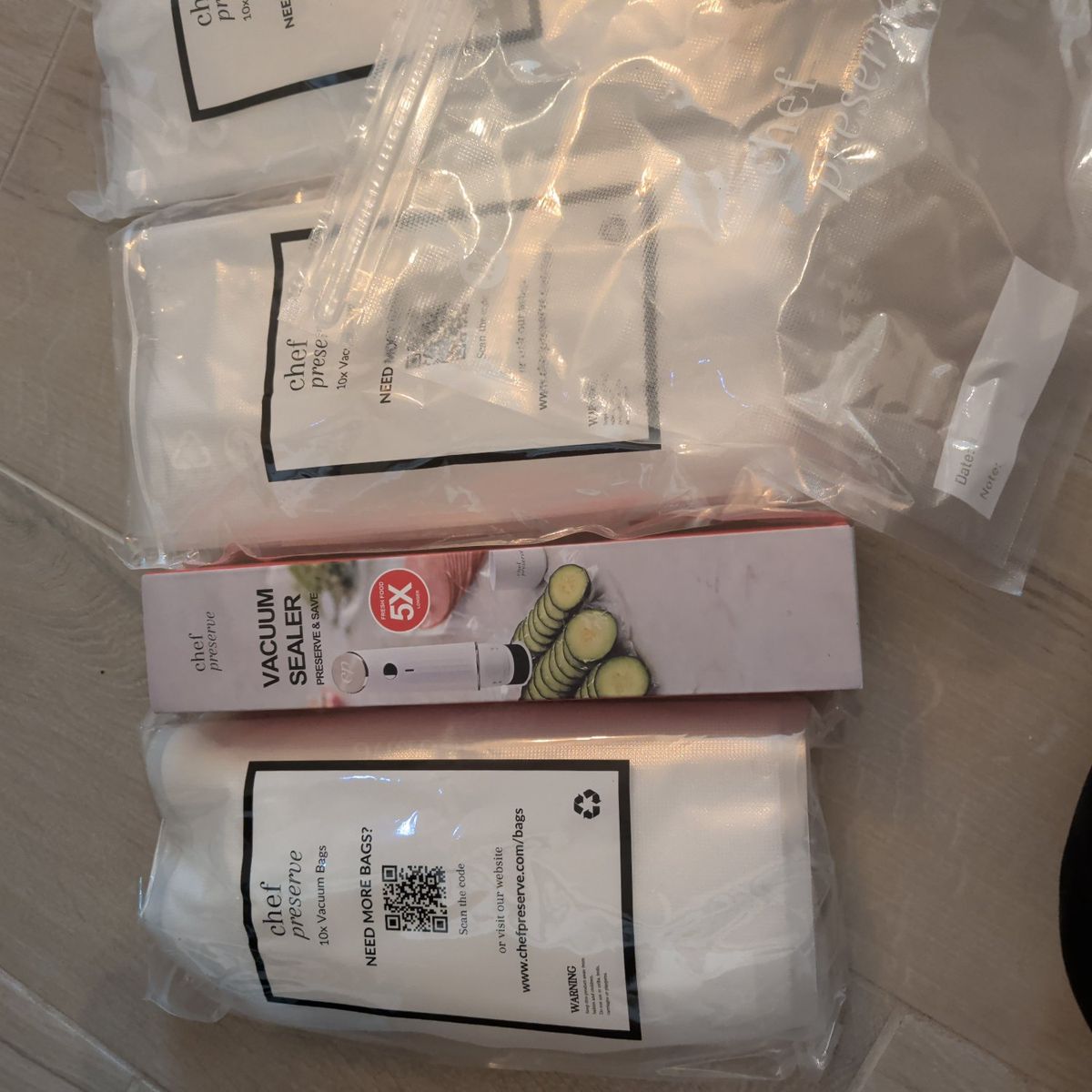 New never used Vacuum sealer for food