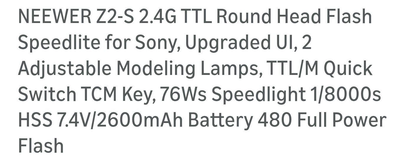 neewer round head flash