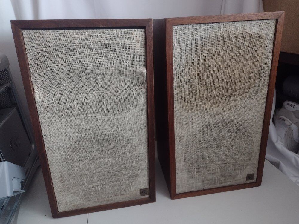 Acoustic Reseach AR 2AX Speakers Tested w/ Grills