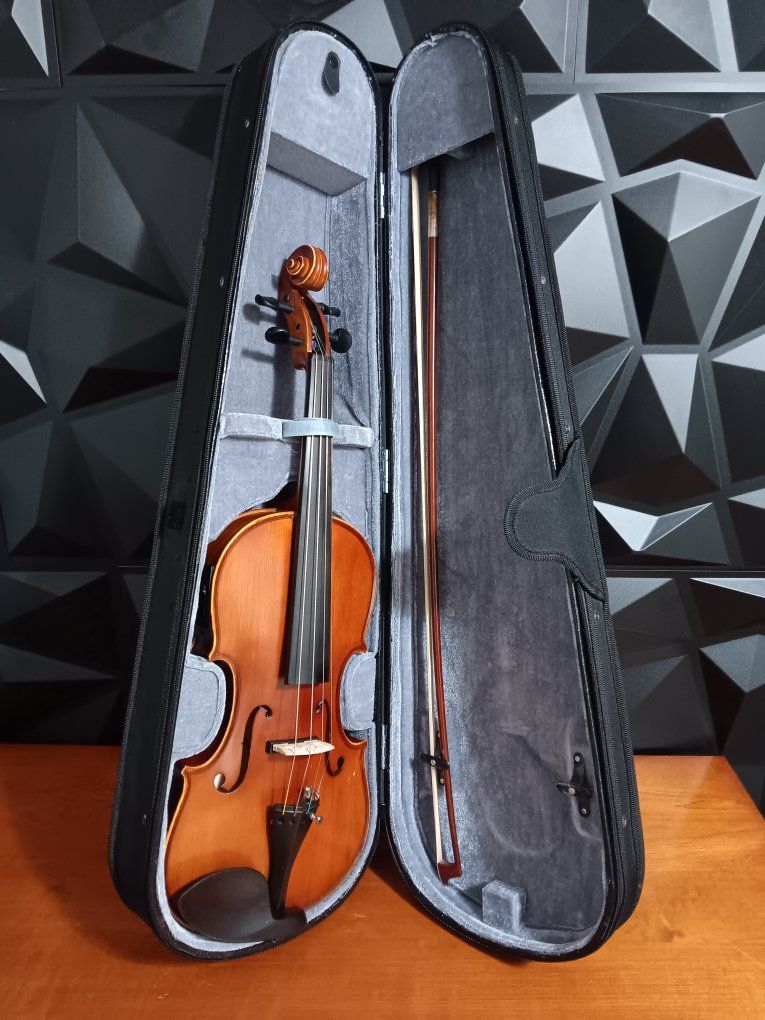 ROSSETTI ACOUSTIC/ELECTRIC VIOLIN 4/4 FULL SIZE with Bow & Carring Case.  Excellent Conditions!