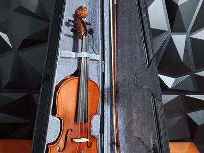 ROSSETTI ACOUSTIC/ELECTRIC VIOLIN 4/4 FULL SIZE with Bow & Carring Case. Excellent Conditions!