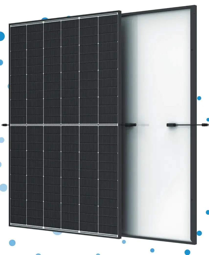 Trina 450W Black Frame dual glass Solar Panel