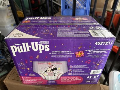 Huggies Pull Ups size 4T-5T UNOPENED BOX