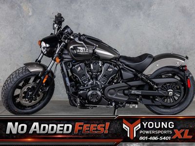 2026 Indian Motorcycle® Scout® Bobber Limited +Tech Heavy Metal Smoke