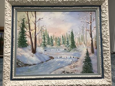 Original Landscape and Floral Paintings