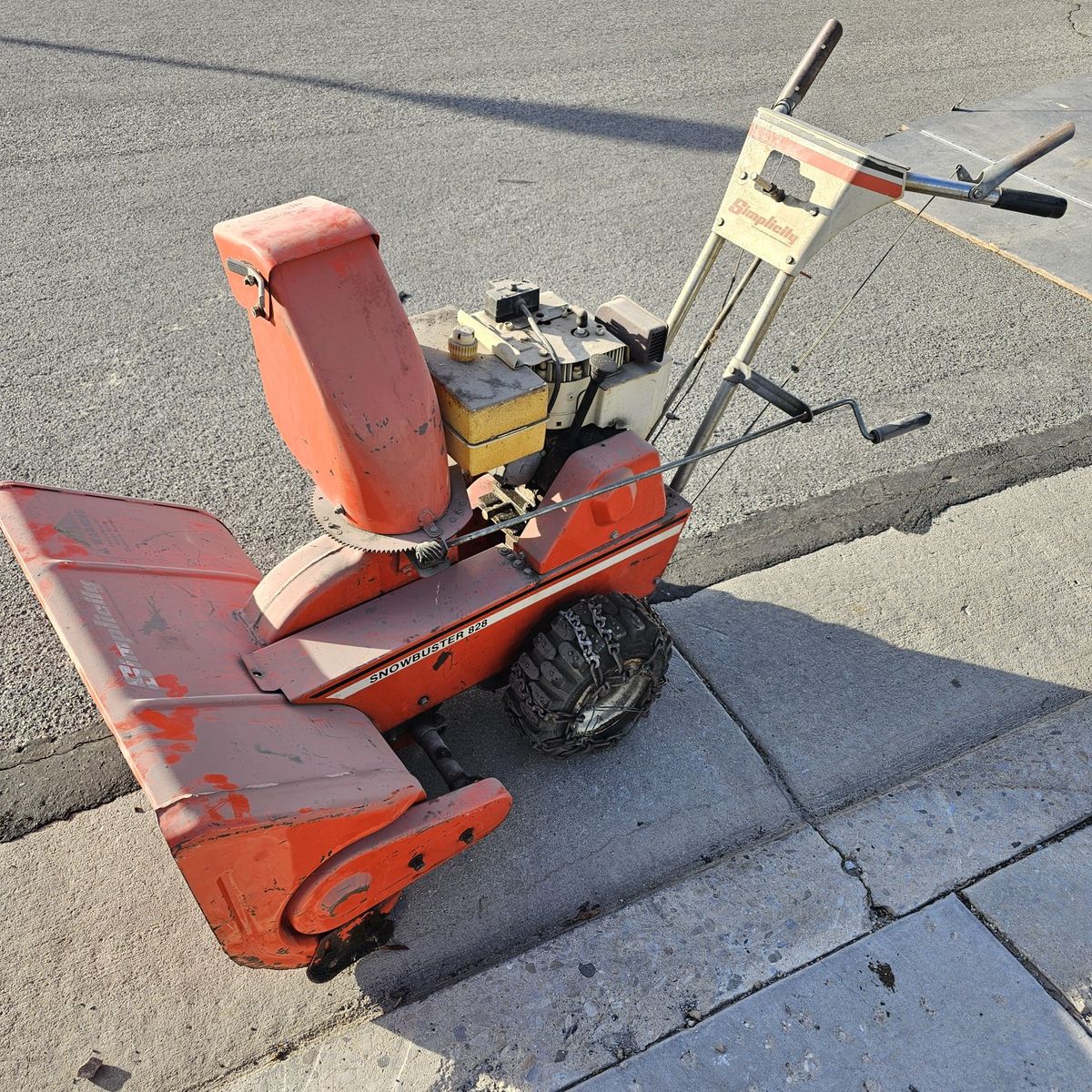 Simplicity commercial Snow Blower