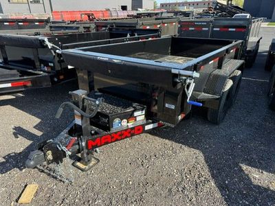 2027 NEW MAXX D 5X10 DUMP TRAILER - IN STOCK- READY TO WORK-