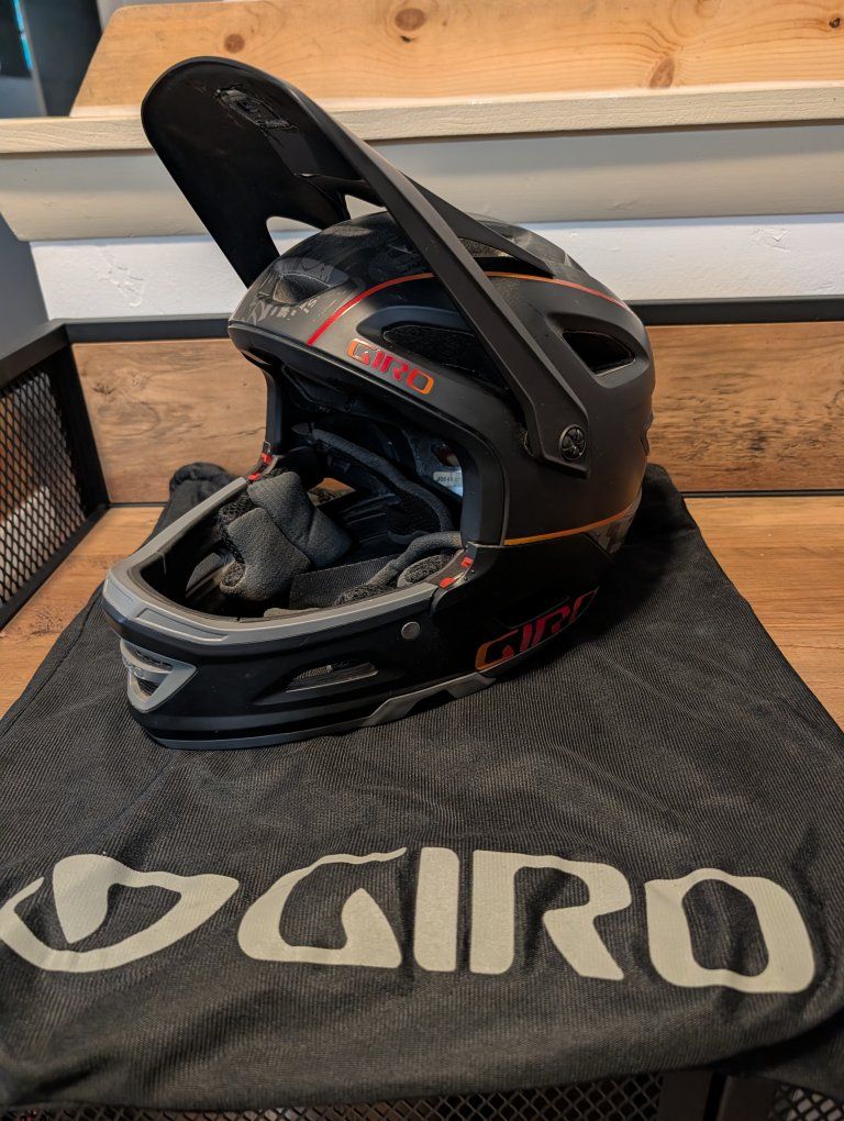 Giro Switchblade MIPS Full Face Mountain Bike Helmet Black Red