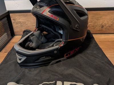 Giro Switchblade MIPS Full Face Mountain Bike Helmet Black Red
