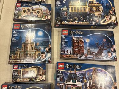 8 Harry Potter sets sold as a lot