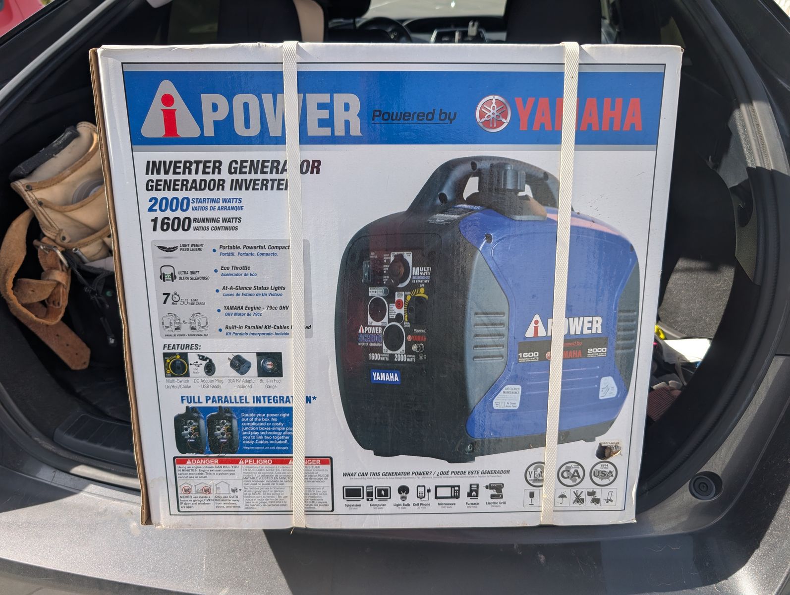 Yamaho 2000W Portable Generator