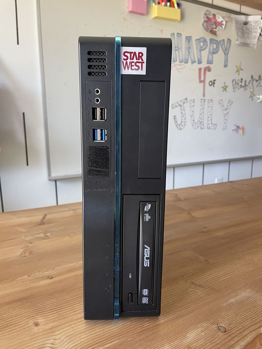 Home Office Workstation PC Windows 10 Pro Intel i5 6500 16GB DDR4 500GB SSD DVD-RW drive Logitech mouse keyboard