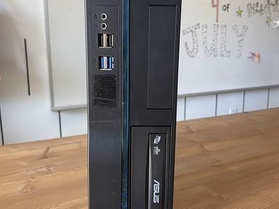 Home Office Workstation PC Windows 10 Pro Intel i5 6500 16GB DDR4 500GB SSD DVD-RW drive Logitech mouse keyboard