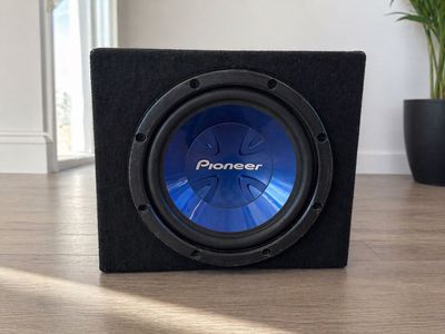 Pioneer 12” Subwoofer w/ Box, works great!