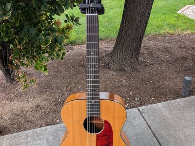 Vintage Harmony H162 acoustic guitar with upgrades