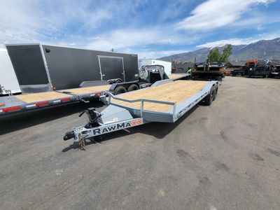 2026 RawMaxx 8.5X22 ECX Car Hauler Flatdeck Equipm
