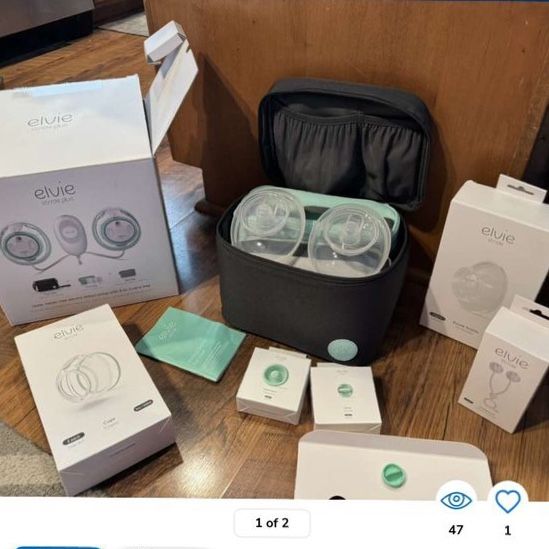 Elvie stride plus hands free breast pump
