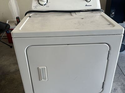 Amana Electric Clothes Dryer White Front-Load