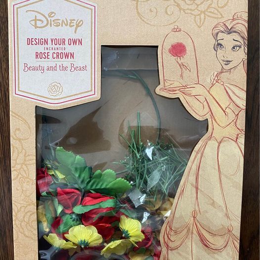 Disney Belle DIY Flower Crown
