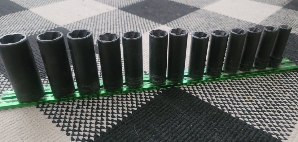 Snap-on 13 pc 3/8"Deep Twist Impact Socket Set