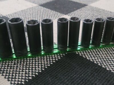 Snap-on 13 pc 3/8"Deep Twist Impact Socket Set