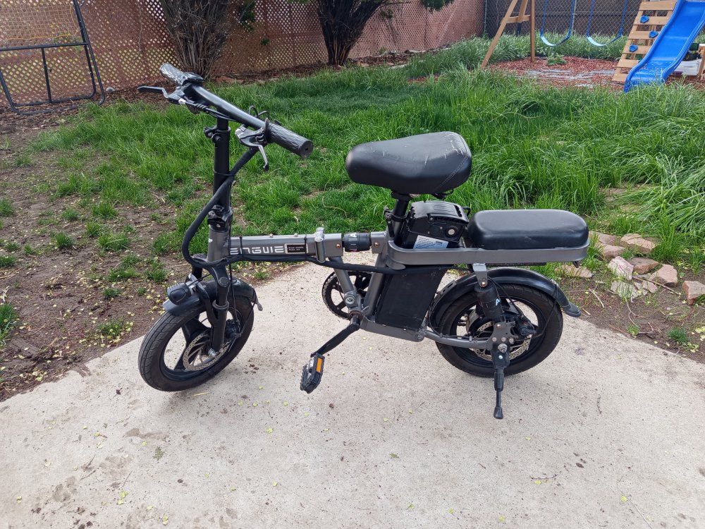 trade e-bike to hitch basket carrier