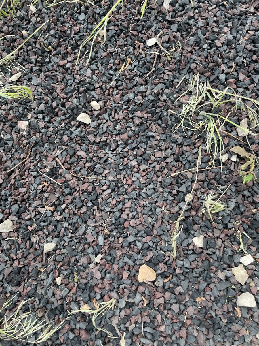 Free rubber mulch, perfect for playgrounds
