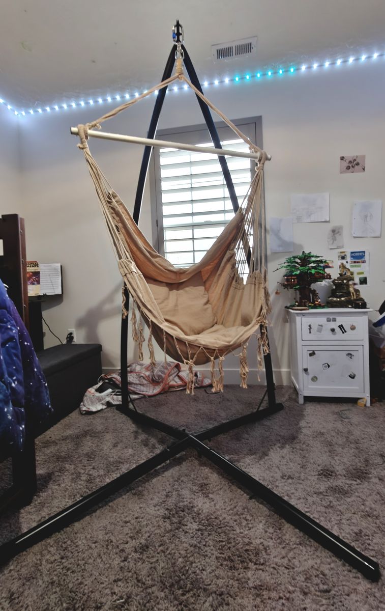 88" hanging chair and frame