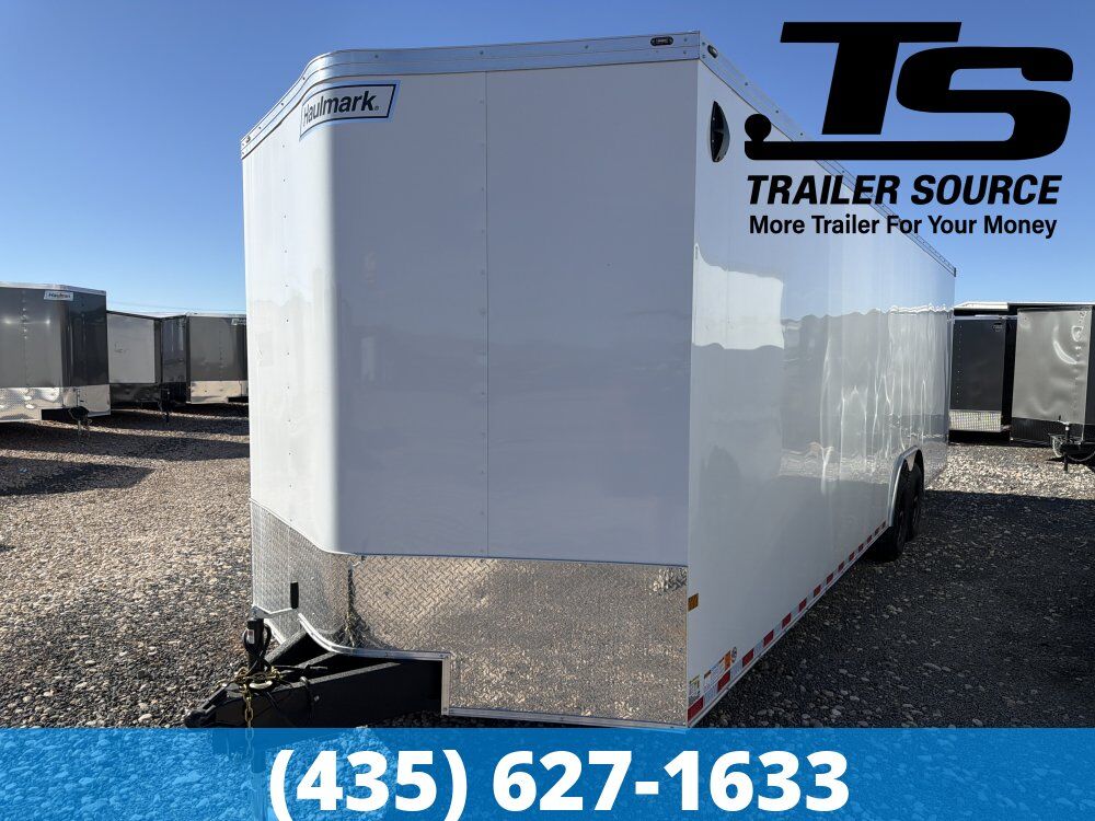8.5x28 Haulmark Transport Enclosed Cargo Trailer - 7'6" Interior - 12K GVWR