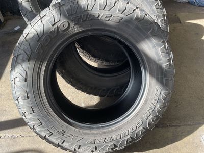 Open Country LT AT3 All terrain truck tires.