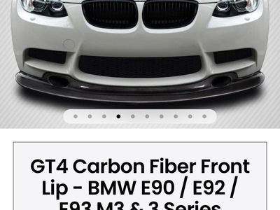 BMW E90 E92 E93 Carbon Fiber Lip
