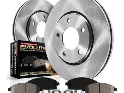 POWERSTOP Front Brakes & Rotors Ford Escape 08-12