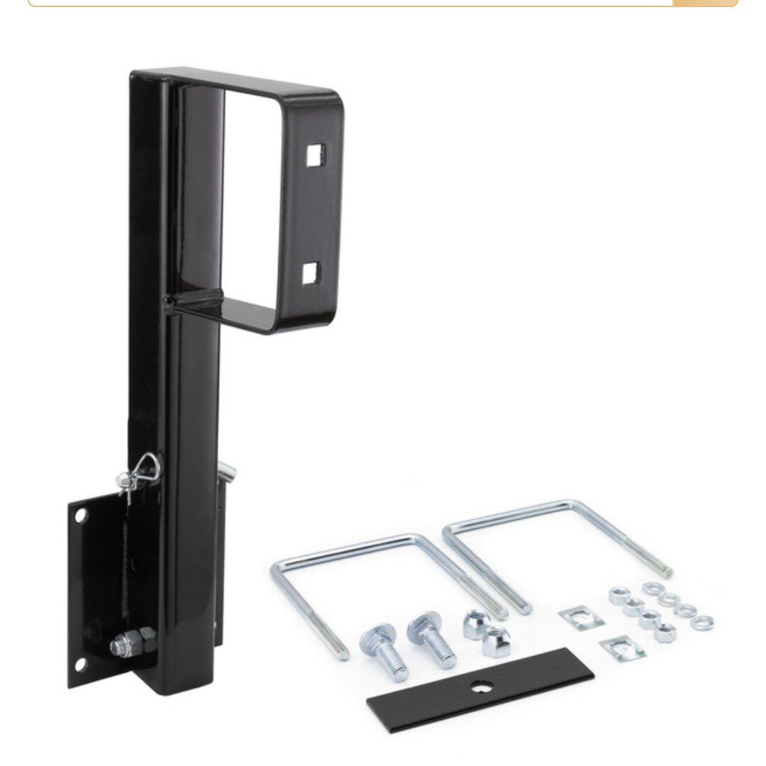 RV or Trailer Bumper Spare Tire Holder