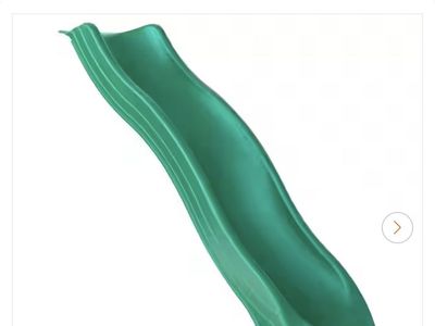 New. Awesome Green Swingset Slide