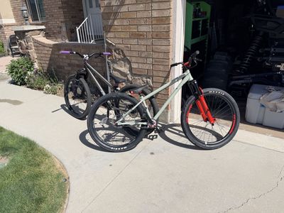 Custom built evil faction 2 dirt jumper