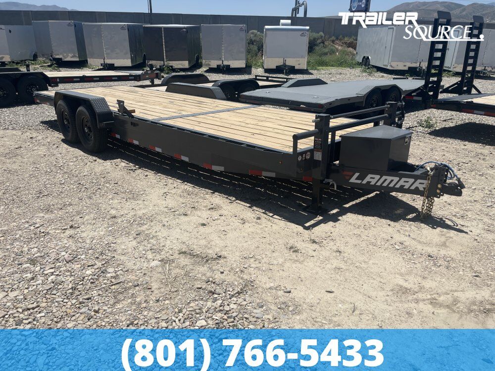 7x24 Lamar H8 Equipment Trailer - 14K GVWR