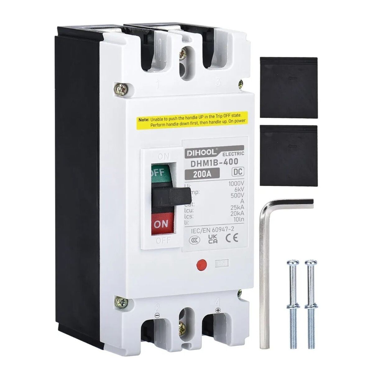 dihool DC 200 amp DC breaker