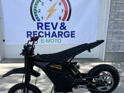 HEYBIKE Villian Midnight BLACK *NEW* MiniMoto