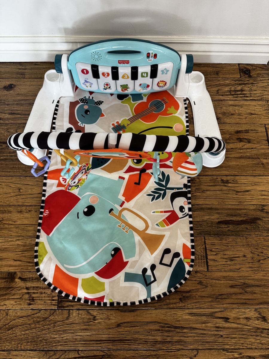 Fisher-Price Deluxe Kick & Play Piano Gym Baby Activity Mat