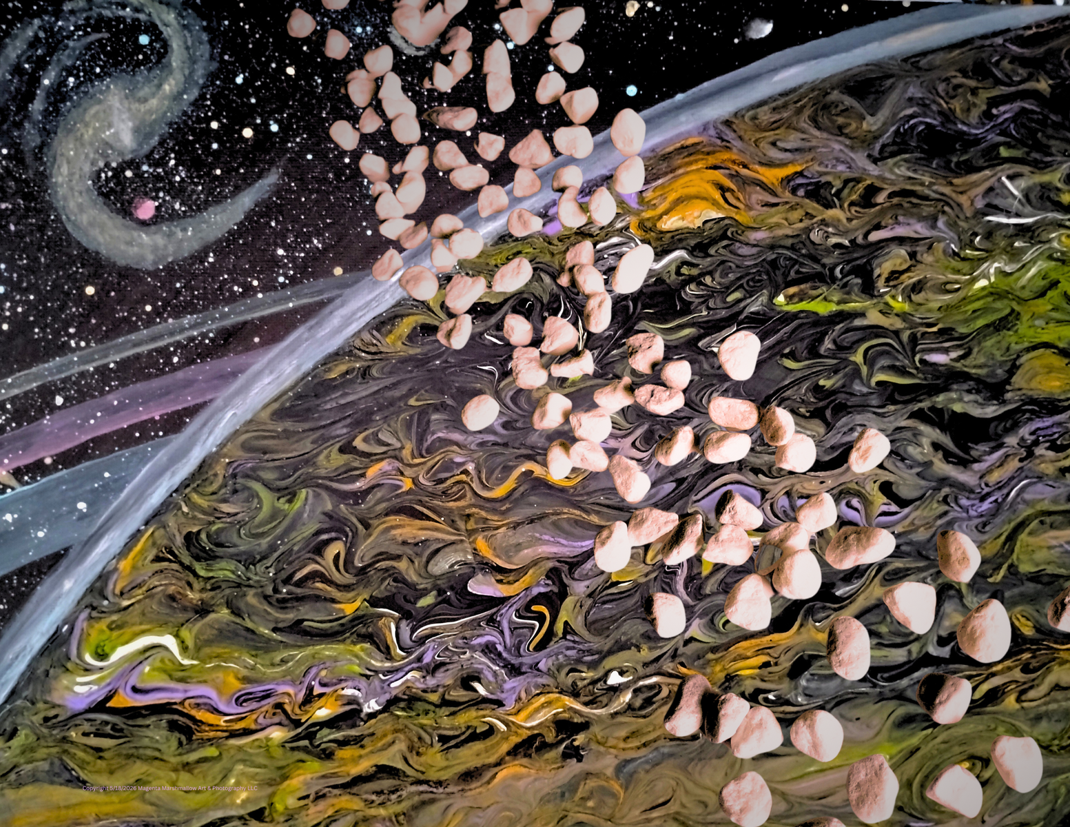 Asteroid Belt - 4 Canvas Prints