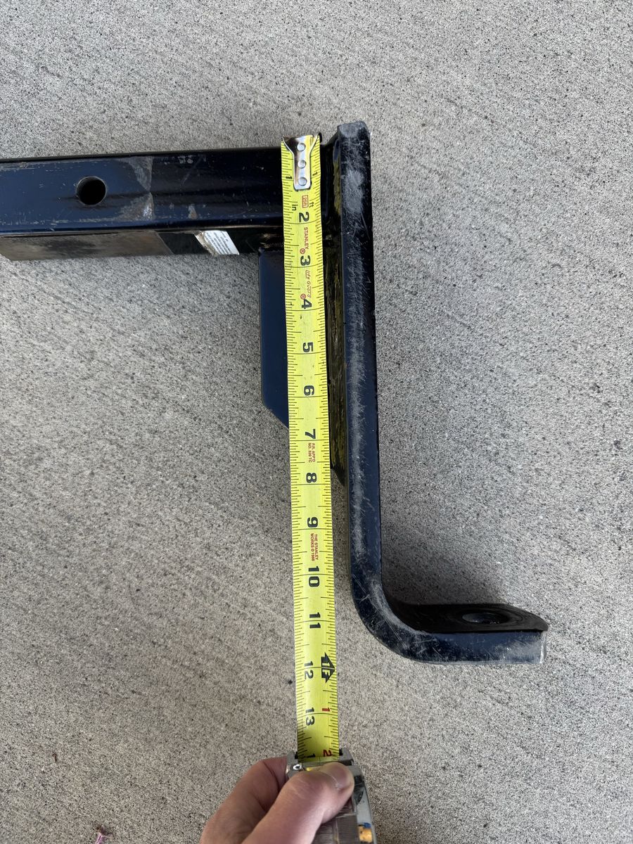 11inch drop hitch